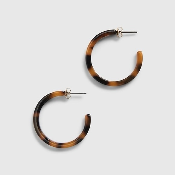 Tortoiseshell Hoops - Picture 1 of 6